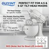 Guiyint Stainless Steel 3 Piece Mixer Attachments Kit – Replacement