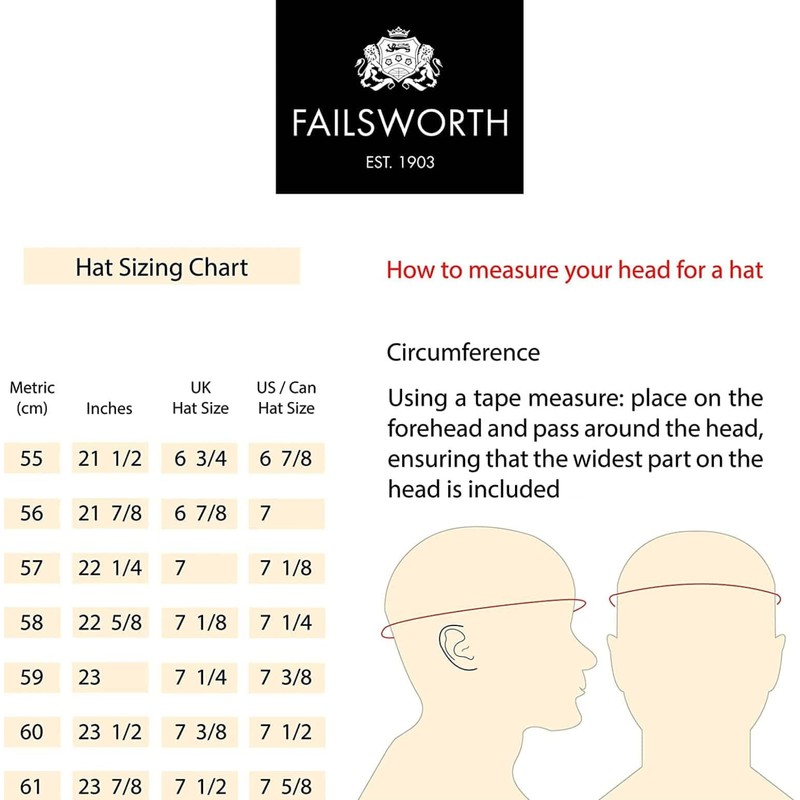 Failsworth Millinery Carloway Harris Tweed Baker Boy Gorra (última versión),