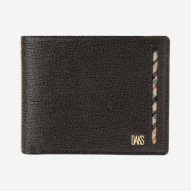 Daks (신세계센텀점)다크브라운 사선체크 반지갑 DBWA3E914 (Sinsagae Centum City) Dark Brown Diagonal Check Wallet DBWA3E914
