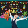 School's Out for The Summer Backdrop Pool Party Decorations End