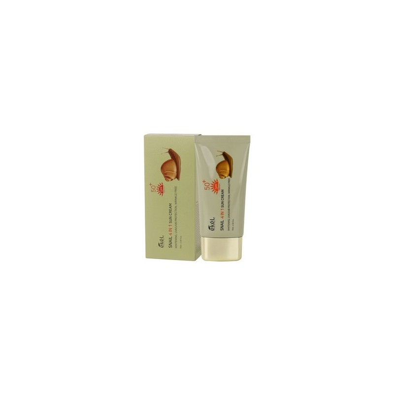 Ekel Snail Four-in-One Sun Cream 70ml SPF50+PA+++ / 이켈 달팽이