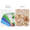100Pcs Spell Learning Educational Toys Alphabet Colors Recognition Game Matching