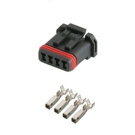Fits Harley Davidson 72908-11 OEA JAE MX1900 4 Wire Male Connector Handlebar Wiring