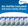PetLovers Extra Sticky Lint Roller Mega Value Set for Pet