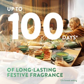 Air Wick Cosy Cottage Frosted Roses & Snowberry|Electrical Plug-in Twin Refill |2 x 19ml |Pack of 1 |Infused with Natural Essential Oils