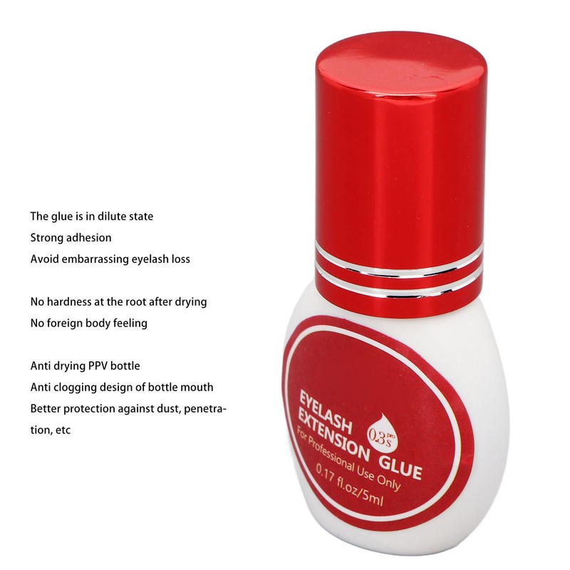 Eyelash Extension Glue 0.3s Fast Drying Strong Holding Long Lasting