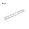 uxcell Adjustable Corner Code, 4Pcs 110x19mm - Stainless Steel Flat