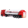 Alloy Gas Tanker Truck Model Water Spray High Simulation Detachable