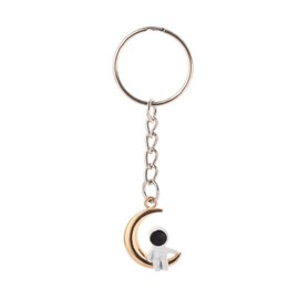 4Trails Astronaut Cosmonaut Cute Cool Space Keychain Pendant Keyring Car Key Holder Bag Charm Gifts Moon Rocket
