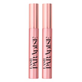 L'Oréal Paris Paradise Extatic Volumising and Lengthening Mascara Arricchie Formula with Prelicious Nutrient Oils, Black, Pack of 2