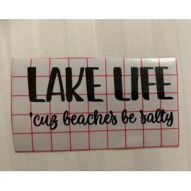 Unbranded Lake - vinyl decals for cars funny stickers car