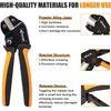 KF CPTEC Ratcheting Crimping Tool for Open Barrel Terminals, for