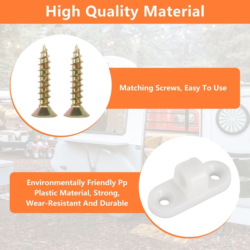 AOROPS Awning Eyelets Set, 20 Pieces Awning Awning for Motorhome