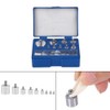 17pcs Calibration Weight Set 10mg-100g Precision Calibration Weight Set with