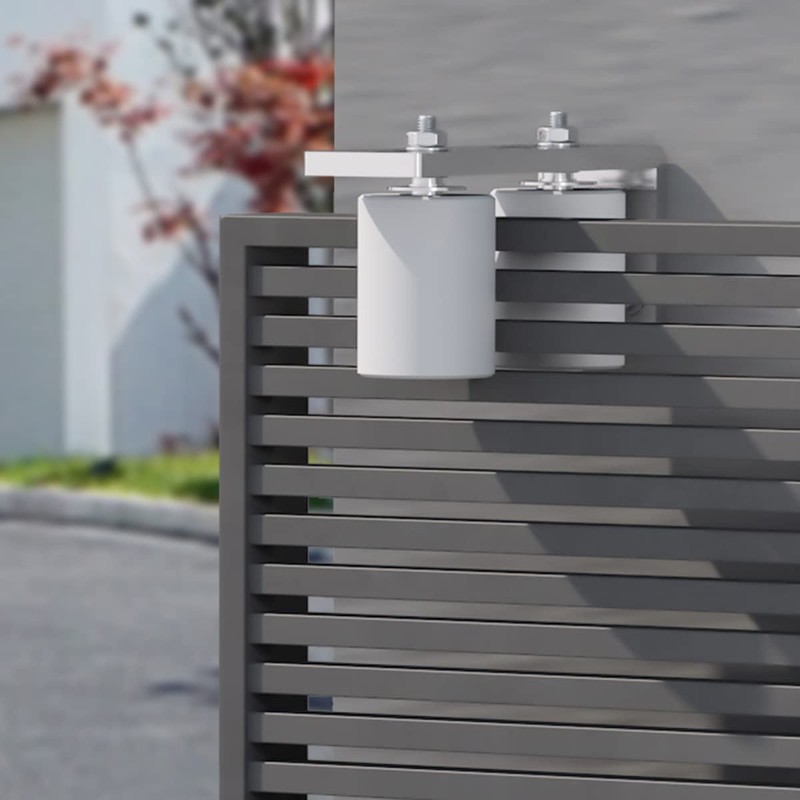 JUGREAT 2 Pack Stainless Steel Slide Gate Roller Guide 3"Sliding