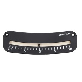Inclinometer, Bicycle Inclinometer, Handlebar Inclinometer, 10 to 0 to 10 Angle Inclinometer, High Resolution Inclinometer for Modern Boat Inclinometer