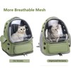 Cawypety Cat Backpack Carrier, Breathable Cat Carrier Large Space Bubble