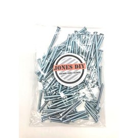 Mixed Pack of 86x Electrical Socket Screws Including 25mm, 35mm, 40mm, 50mm & 75mm Silver Assortment Pack M3.5 Outlet Screws