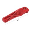 Chikia Red Foot Pegs Kit For Mini Bike Compatible with