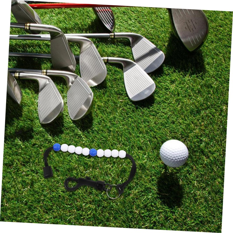 Mikinona 2pcs Golf Scoring Bead Counter Lightweight Stroke Keeper for