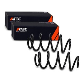 ATEC Germany 2 x Suspension Springs Front Coil Spring Left & Right Compatible with Seat Alhambra (710, 711), VW Sharan (7N1, 7N2), Touran (1T3)