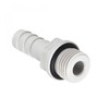 sourcing map PVC Barb Hose Fitting Connector Adapter 8mm or