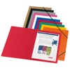Herlitz Elastic Folder Colorspan A4 Assorted Colours (10 Pieces)