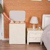 efluky Laundry Hamper with Lid, Trio Laundry Hamper with 3