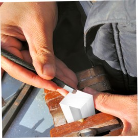 TEHAUX 10pcs Blank Stamps for Scrapbooking and DIY Crafts Transparent Organic Seal Material for Custom Designs for Journal Decoration and Boys and Girls Creative Play