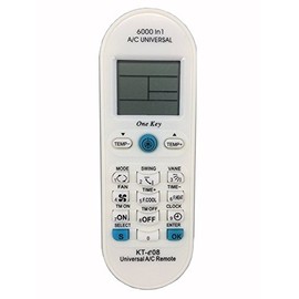 KT-E08 Universal Remote for All Major Brands of Mini Split AC