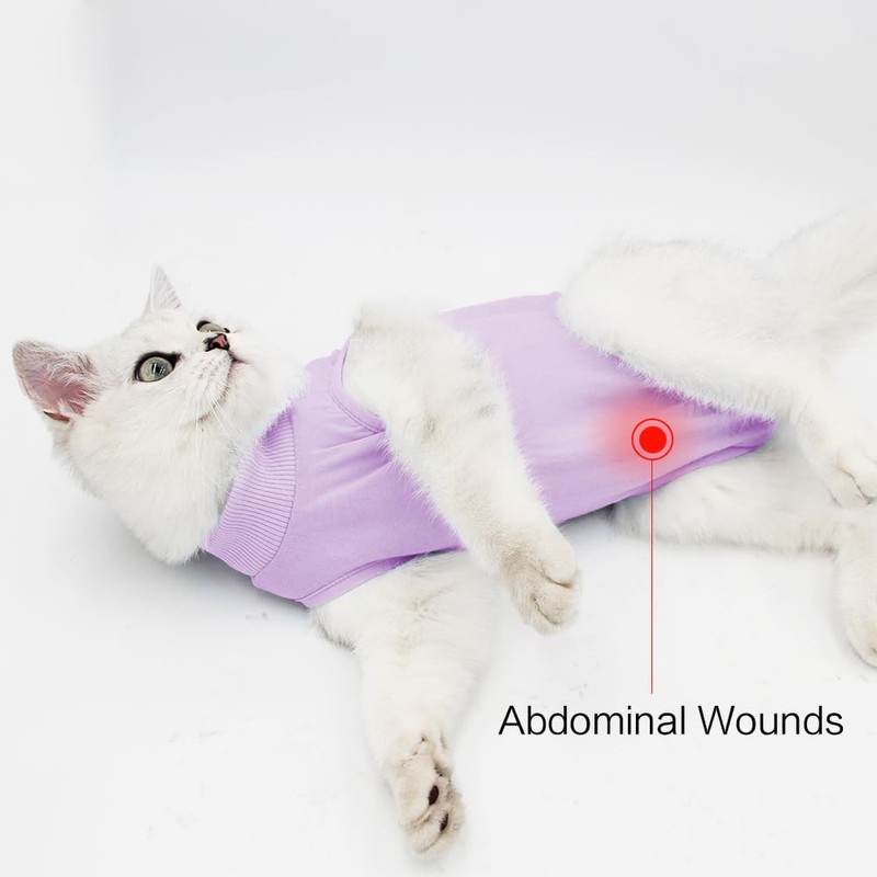 Cat Surgery Suit Surgical Cat Professional Recovery Suit for Abdominal