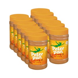 Peter Pan Creamy Honey Roast Peanut Butter Spread, Pack of 12