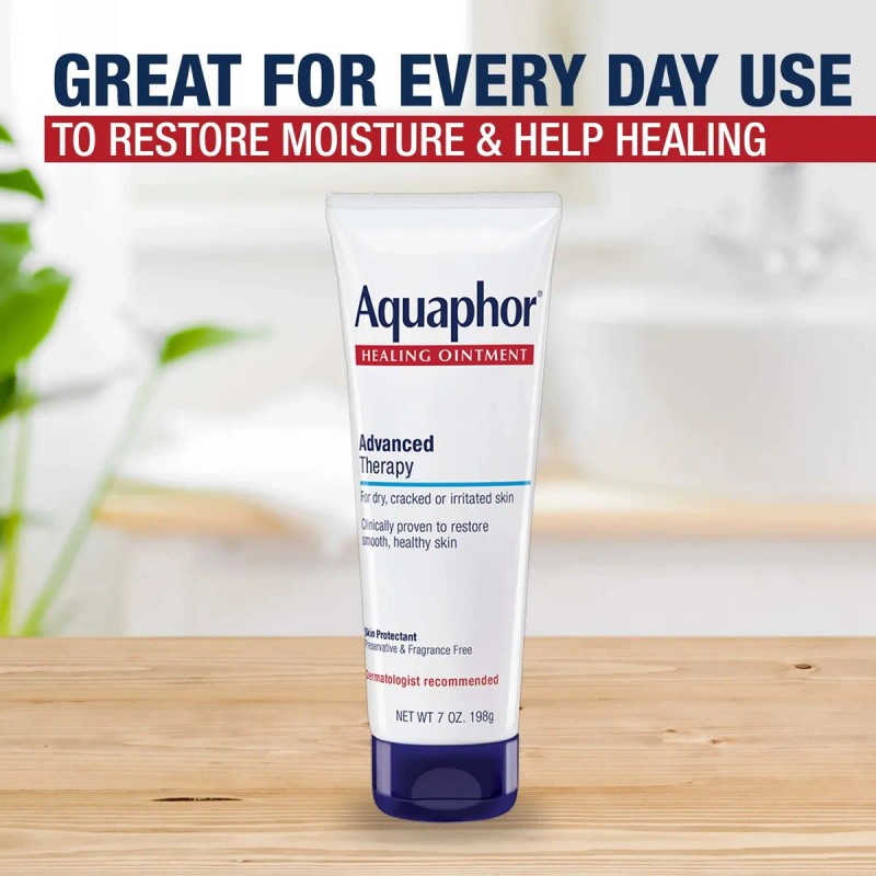 Crema Aquaphor Para Piel Seca Manos Talones Codos Tubo 198