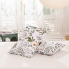 ECOCOTT Pillowcase 2 Pack Standard Size - Green Botanical Floral