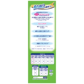 Lifelie Refreshing Pad, 2.8 fl oz (80 cc), Safe Medium Size, 9.1 inches (23 cm), 45 Sheets