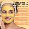 Turmeric Vitamin C Clay Mask -Turmeric Facial Mask for Dark
