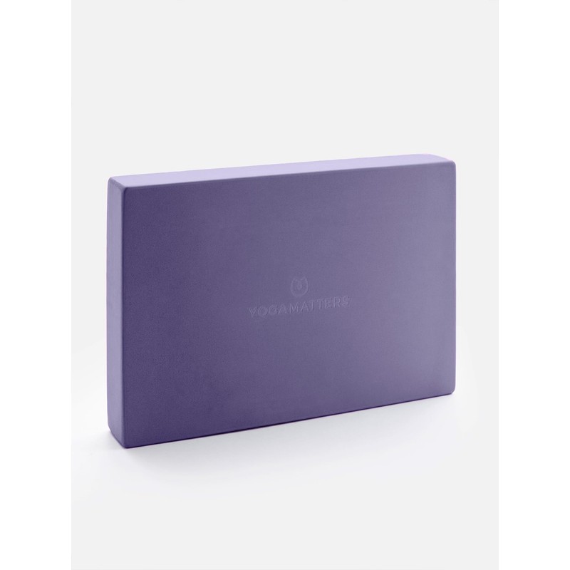 Yogamatters Yoga Block | EVA Foam | Lightweight, High Density