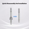 Set of 4 Bit Extension 60 mm 75 mm 100