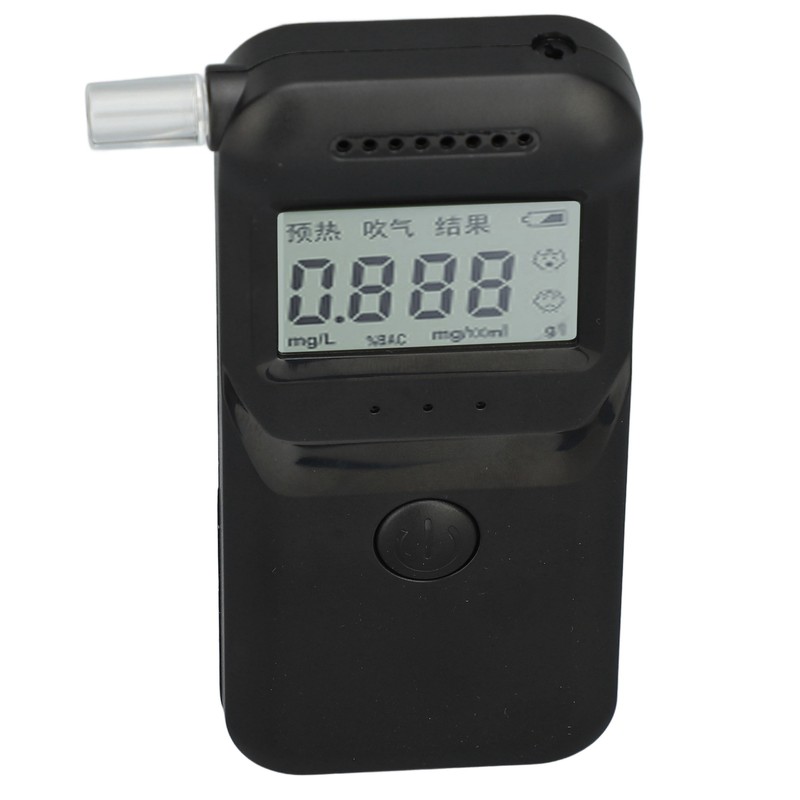 Digital Alcohol Checker Portable Breath Analyzer LCD Display High Accuracy