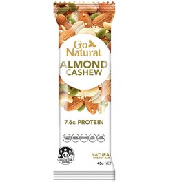 Go Natural Almond Cashew Bar 45g X 16