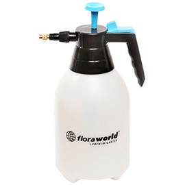Floraworld Comfort 011182 Pressure Sprayer 2 L, 2 Litres, Blue/Black/White, 18 x 13 x 32 cm