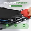 NutriChef Cast Iron Reversible Grill Plate, 18” Flat Skillet Griddle
