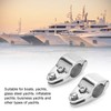 Ejoyous 2 x Boat Bimini Top Folding Jaw Push, Bimini