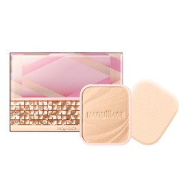 MAQUILLAGE Dramatic Powdery UV & Compact Case, Limited Set of 4, Foundation Refill + Jewel Design Case, Ochre 20, 0.3 oz (9.3 g), x1
