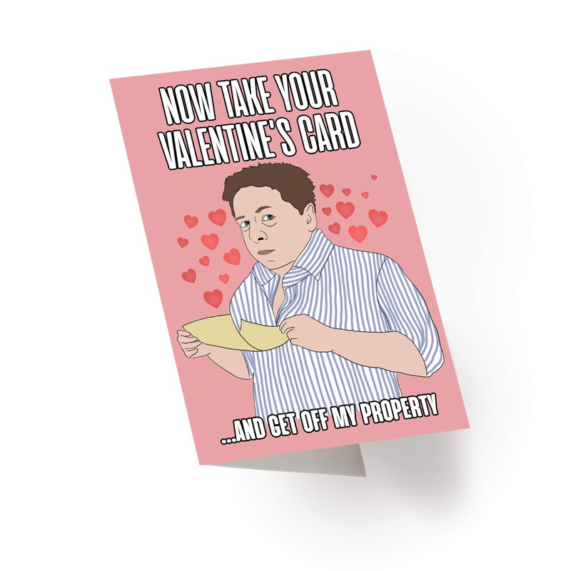 Come Dine Valentines Card, Valentines Card, Lockdown Valentines Card