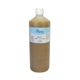 Neem Oil Organic 1 litre - Cold Pressed, Raw, Pure, Virgin, Unrefined