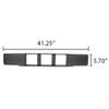 LQI Front Bumper Lower Grille Trim Panel Compatible with 2015