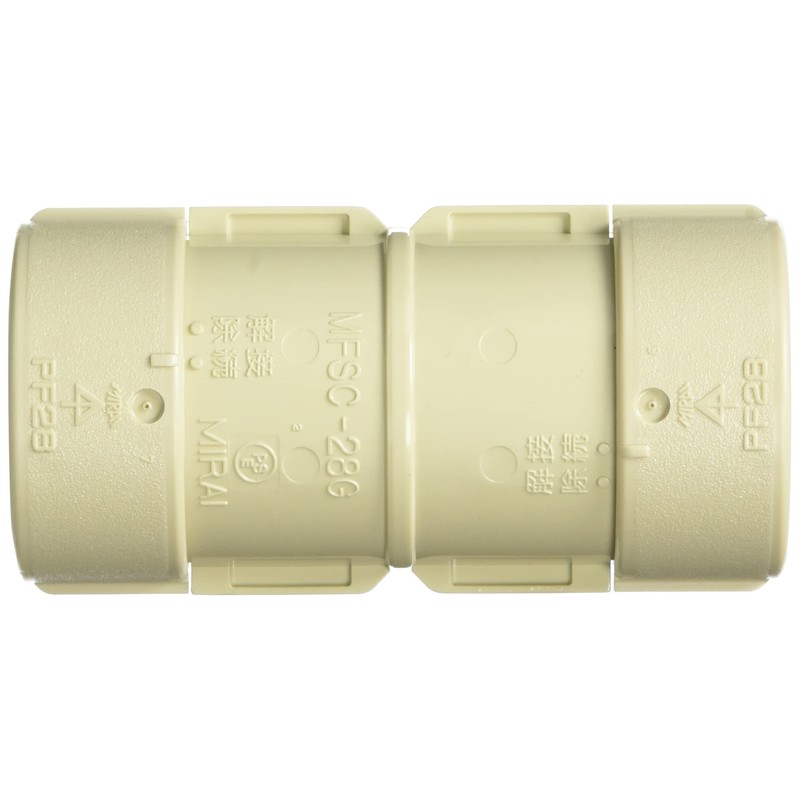 Mirai Industry MFSC-28G Coupling, G Type, For PF Tube, 28,