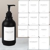 Ezebesta Soap Dispenser with Wall Mount 500 ml Black Pump