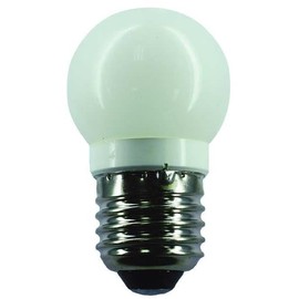 Lumapro 102-7004W Mini LED Bulb, LM40F1WE26, 2.5W, G40 Lighting, Black